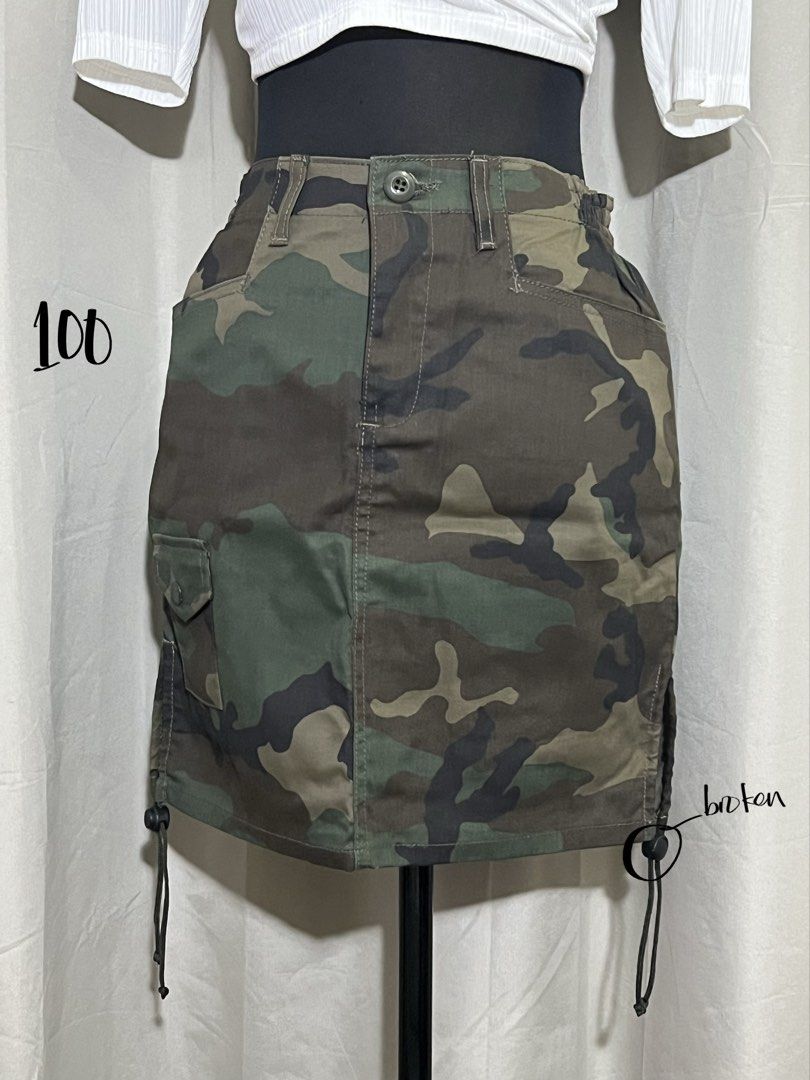 Camouflage cargo mini skirt (Category: Skirts) located in Las Pinas. Submitted by jilanah (Listing ID 1467773597, Image 1). Description: Best fits xs/s.