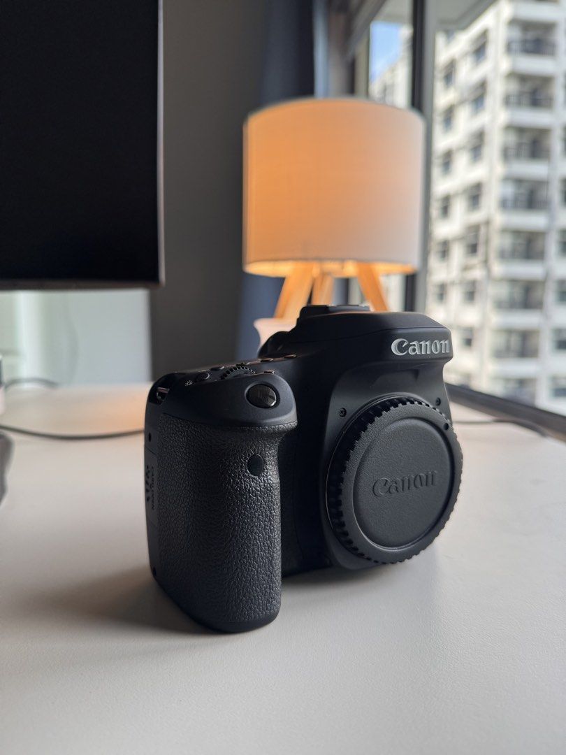Canon EOS 80D DSLR Camera Body (Category: Cameras) located in Quezon City. Submitted by garagesalefinds (Listing ID 1467669045, Image 1). Description: - Canon EOS 80D digital SLR camera body only (Black) Pristine Condition - Like New ( no scratches ) Used for a couple of months only then stored Pm for inquiries Slightly negotiable.