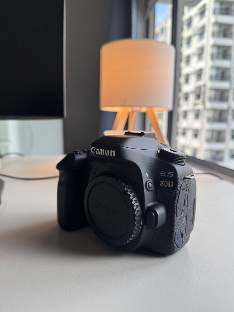 Canon EOS 80D DSLR Camera Body (Category: Cameras) located in Quezon City. Submitted by garagesalefinds (Listing ID 1467669045, Image 2). Description: - Canon EOS 80D digital SLR camera body only (Black) Pristine Condition - Like New ( no scratches ) Used for a couple of months only then stored Pm for inquiries Slightly negotiable.