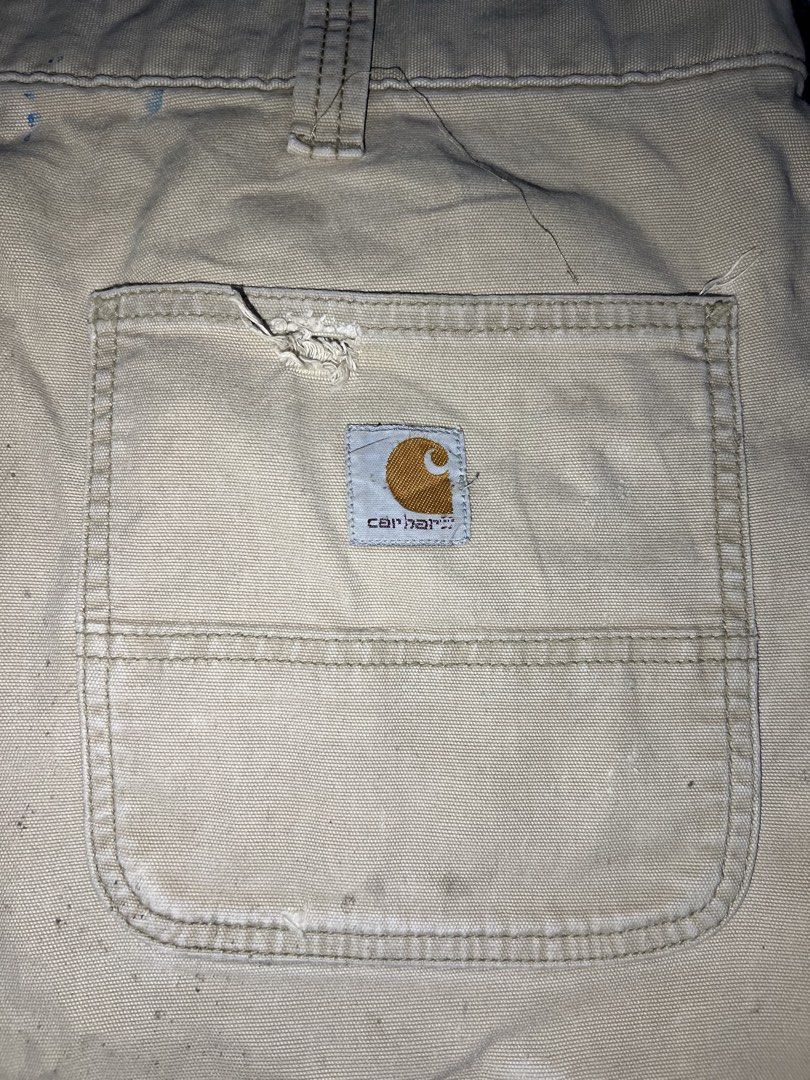 Carhartt carpenter jeans (Category: Jeans) located in Urdaneta. Submitted by jayceegarageco. (Listing ID 1467635388, Image 3). Description: CARHARTT CARP JEANS Workwear condition Have paint , Sign of used Dimension Waistline 40 Length 40 Hem 9.5.