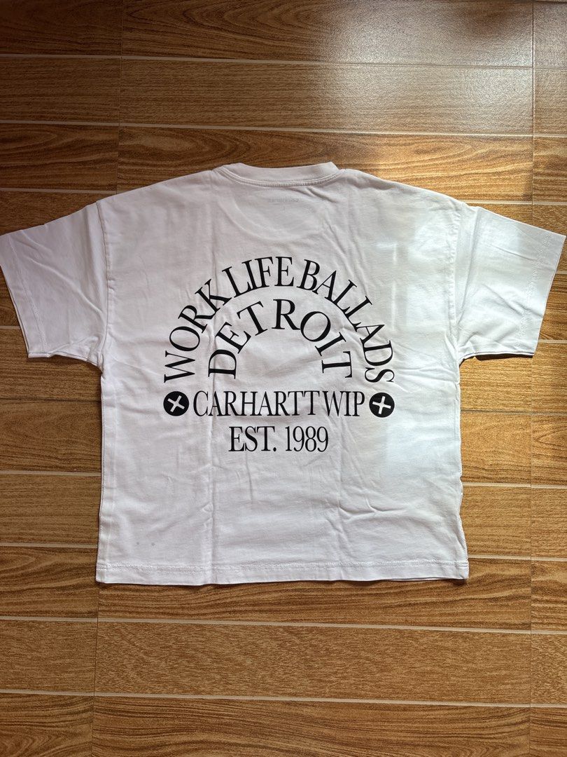Carhartt WIP T-Shirt (Category: Tshirts & Polo Shirts ) located in Manila. Submitted by _foryou (Listing ID 1467666599, Image 3). Description: Carhartt Work In Progress (WIP) Box Type! In excellent condition!.