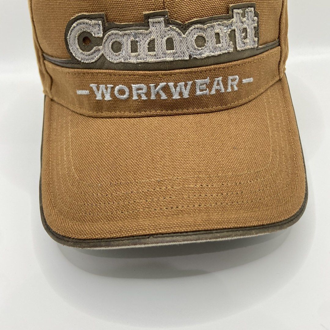 Carhartt Workwear Logo Cap (Category: Caps & Hats) located in Roxas City. Submitted by gudstealz (Listing ID 1467773266, Image 3). Description: Carhartt Workwear Logo Cap - Condition: 9.2/10 Color rate: 9.2/10 Issue: See last pic (Color may vary due to lighting) - Size: OSFA.