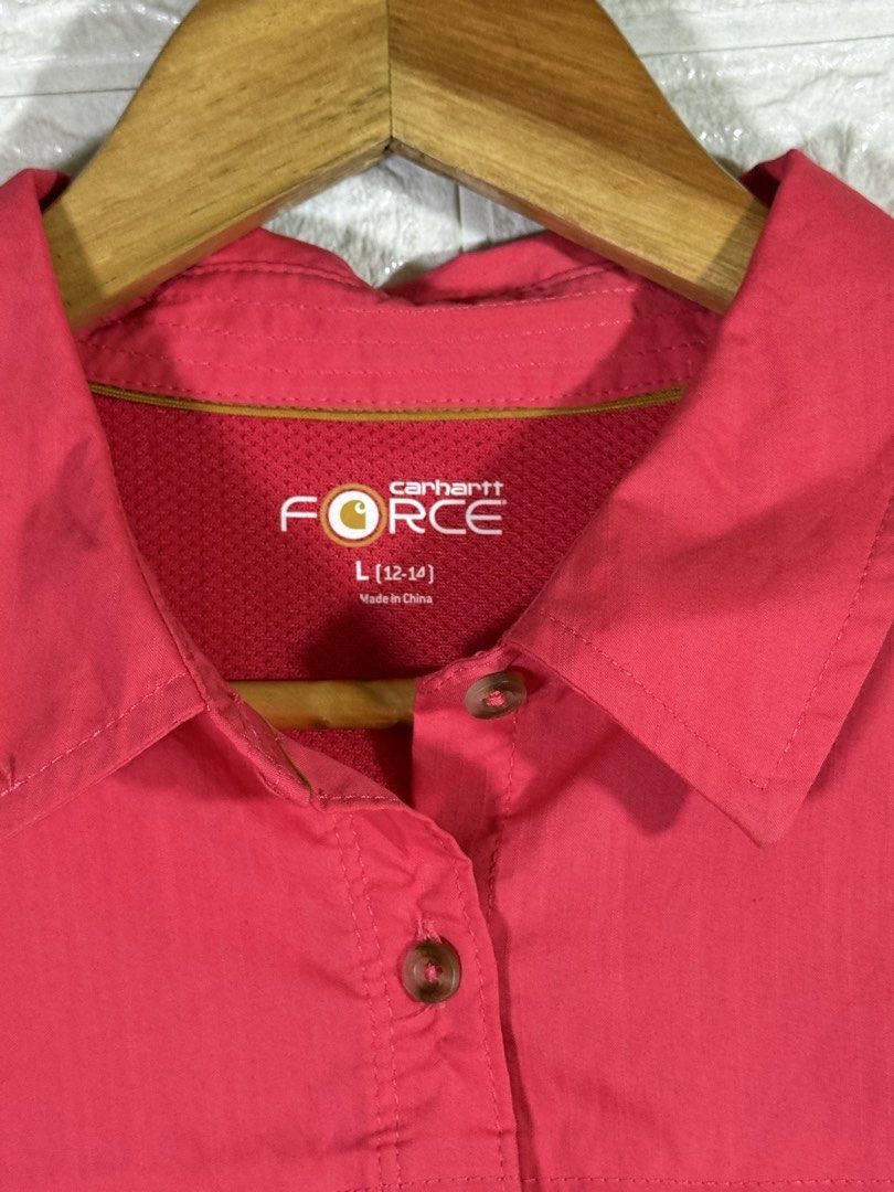 Carhartt workwear long sleeve polo (Category: Tshirts & Polo Shirts ) located in Quezon City. Submitted by dailyfits08 (Listing ID 1467786152, Image 2). Description: Carhartt long sleeve polo Size L(12-14) 21.5x26 medium to large adult Excellent .