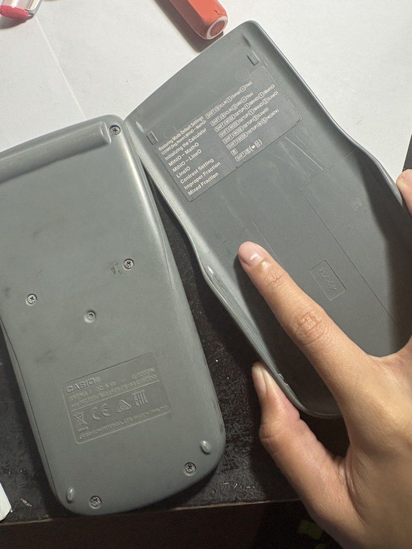 Casio fx350ES PLUS Calculator (Category: Stationery & School Supplies) located in Manila. Submitted by iyadeclutters (Listing ID 1467743212, Image 2). Description: NO ISSUES WORKING 100%.