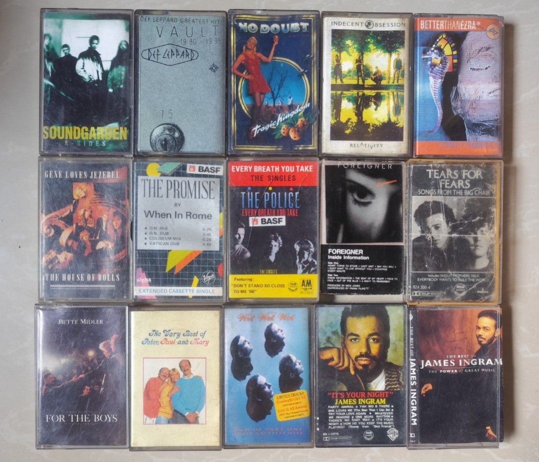 Cassette Tapes Take All (Category: Vintage Collectibles) located in Valenzuela. Submitted by xjepsx (Listing ID 1467642117, Image 2). Description: .