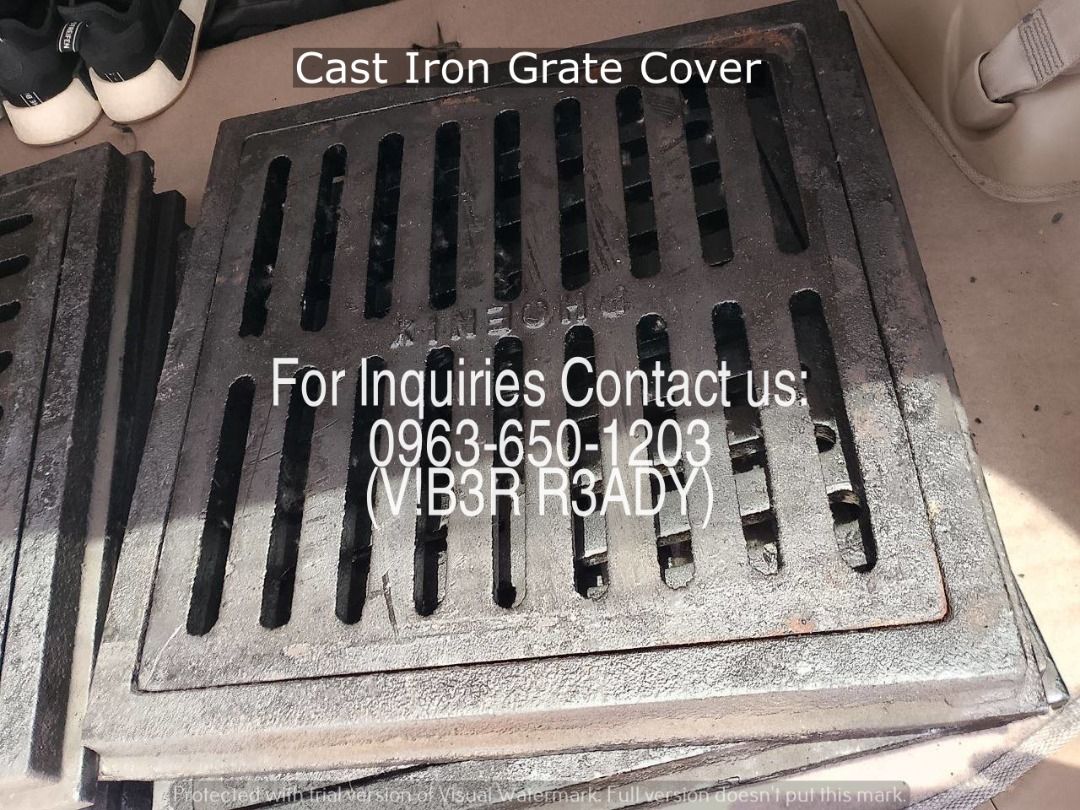 cast iron grate cover (Category: Other Home Furniture) located in Manila. Submitted by ramoseliza33488 (Listing ID 1467676863, Image 3). Description: .