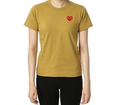 CDG x PLAY ❤️ Cotton Tshirt (Category: Shirts) located in Cavite. Submitted by hand.picked (Listing ID 1467724625, Image 1). Description: CDG x PLAY ❤️ Cotton Tshirt Size: Small Dimension: 16.5” Width / 23” Length Condition: Excellent.