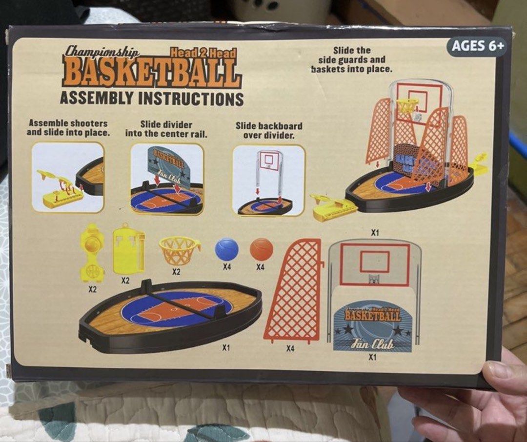 Championship Head2Head Basketball🇺🇸 (Category: Action & Battle Toys) located in Paranaque City. Submitted by arianem031087 (Listing ID 1467715505, Image 2). Description: Classic style .