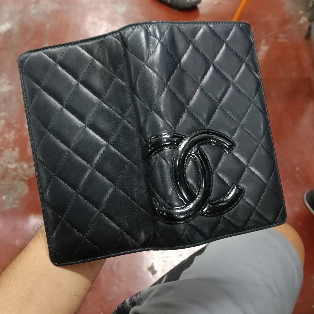 Chanel "Cambon" Black Quilted Wallet (Category: Wallets & Card holders) located in Lucena. Submitted by gaaaaarments.phv3 (Listing ID 1467691237, Image 2). Description: Chanel "Cambon" Black Quilted Wallet Good Condition Sign of wear "Minor Rubs & Dirt Inner" Authentic 12,000 + Shipping Fee.
