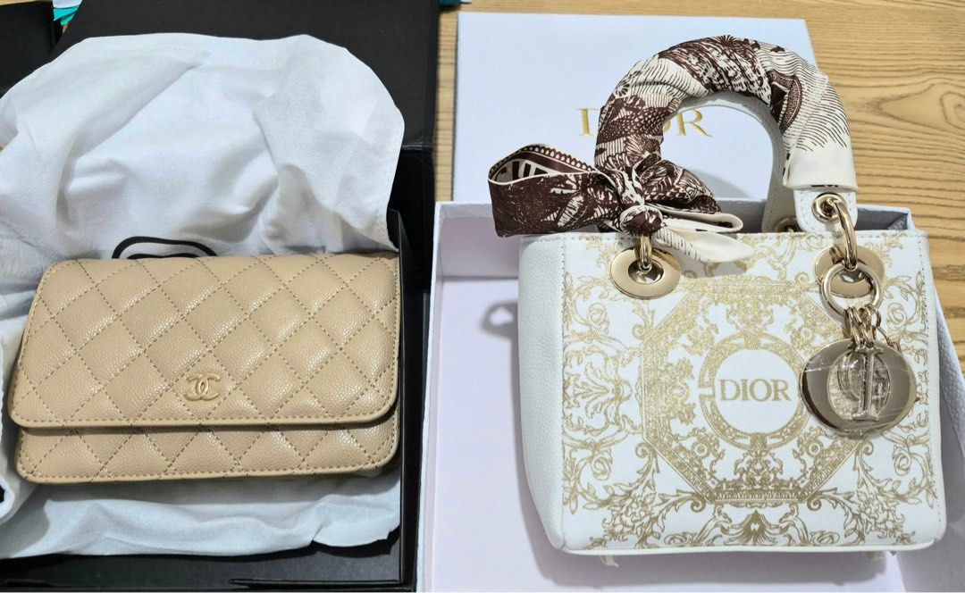 Chanl and Diyor Bags (Category: Luxury Bags & Wallets) located in Bulacan. Submitted by karisma_noverra (Listing ID 1467648243, Image 1). Description: Chanel- 3900 Dior- 4800.