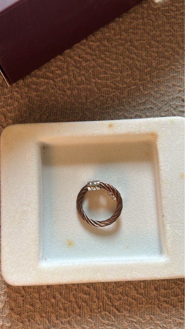 Charriol Geneva Cable Ring Rose Gold and Silver (Category: Rings) located in Cavite. Submitted by florabells (Listing ID 1467688571, Image 2). Description: .