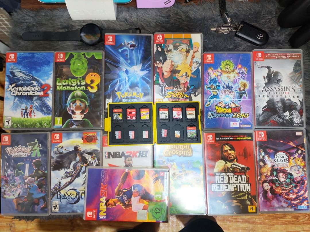 Cheapest Nintendo Switch Games - Preowned (Category: Nintendo) located in Manila. Submitted by nider_dc (Listing ID 1467739228, Image 1). Description: ⭐ Games For Sale - Accepting Trades w. minimal profit ⭐ Please kindly visit my page: ERDC Play & Trade Location: 📍 Taytay Rizal or BGC(to schedule) With CASES 🎮 Xenoblade Chronicles 2 - 1,500 🎮 Luigis Mansion 3 - 1,500 🎮 Pokemon Brilliant Diamond - 1,300 🎮 Naruto Storm Boruto - 1,300 🎮 Dragon