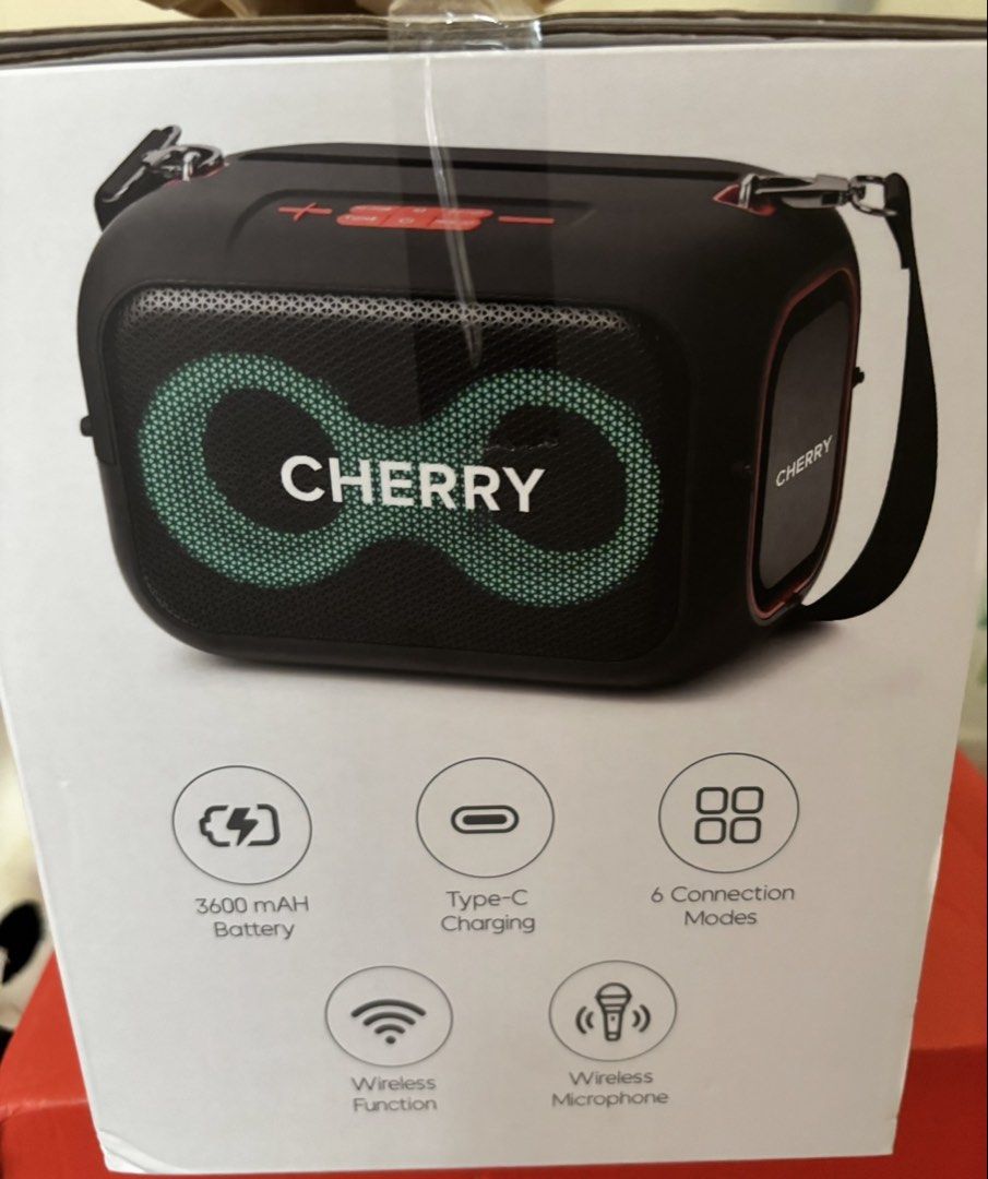 Cherry Wireless Karaoke (Category: Portable Music Players) located in Paranaque City. Submitted by chemojeetzel (Listing ID 1467612160, Image 3). Description: Brand new, won in a raffle. Open for negotiations. .