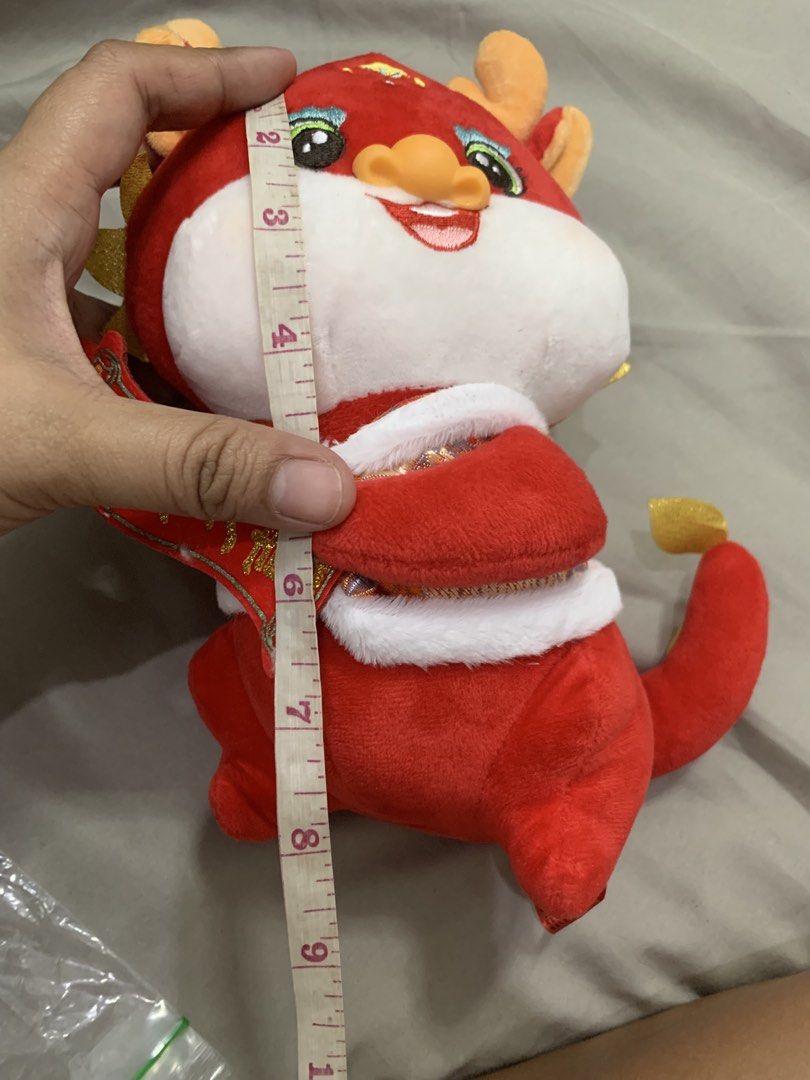 Chinese dragon stuffed toy (Category: Plushies & Soft Toys) located in Caloocan City. Submitted by appleblossoms07 (Listing ID 1467760774, Image 3). Description: Apps st pouch 4.