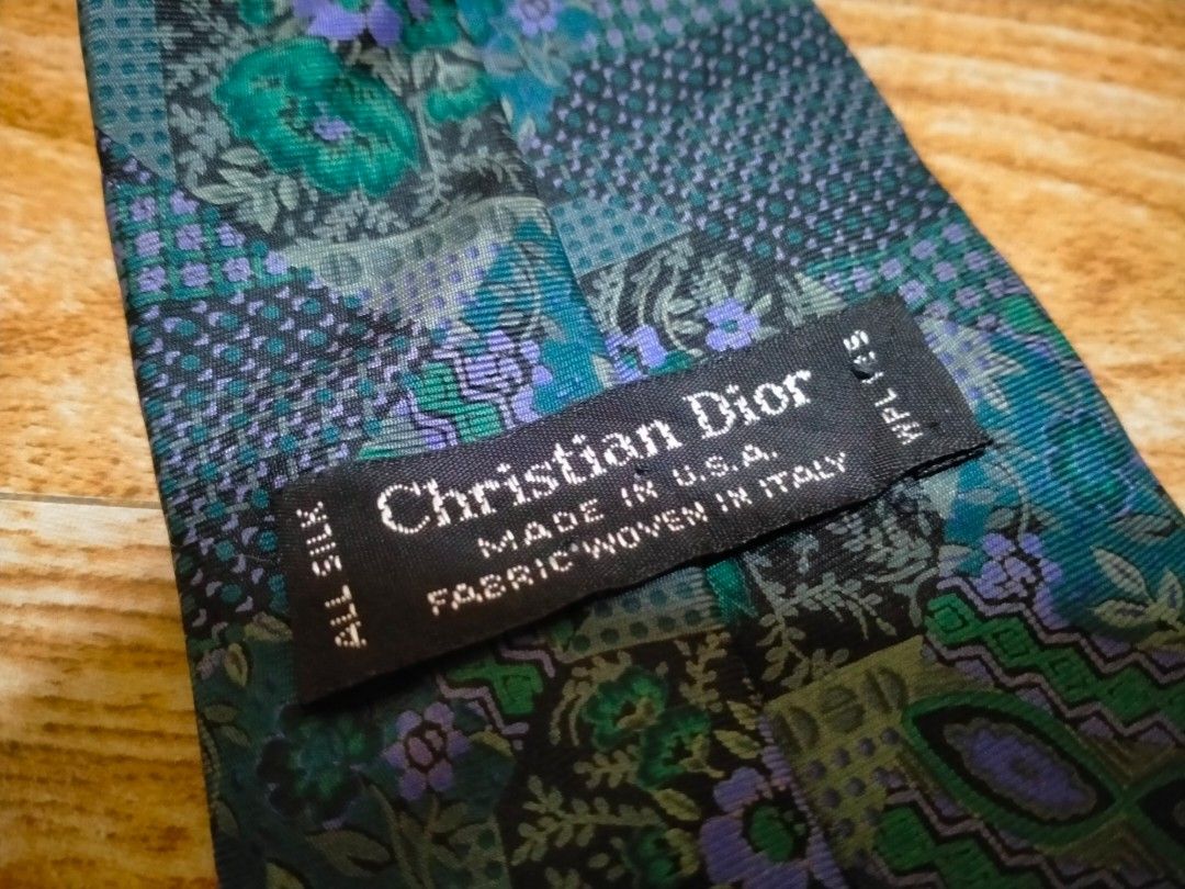 CHRISTIAN DIOR NECKTIE (Category: Ties) located in Cabuyao City. Submitted by Bike_Clothing10 (Listing ID 1467611221, Image 2). Description: READ FIRST... FOR SALE: CHRISTIAN DIOR NECKTIE Excellent Condition Looks New Made in USA PRICE: 1350 Free Shipping (J&T) PICK UP OR SHIPPING ONLY LOCATION: Cabuyao Laguna -NO COD/COP- 📩PM -Thanks-.
