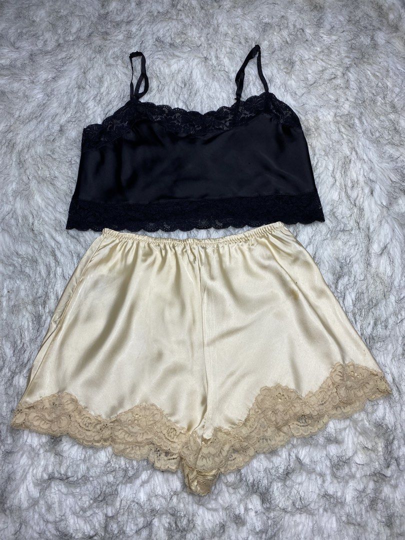 Christian dior (small/medium) (Category: Undergarments & Loungewear) located in Manila. Submitted by csjlgen (Listing ID 1467617281, Image 1). Description: Very vintage silk lingerie with free tank.