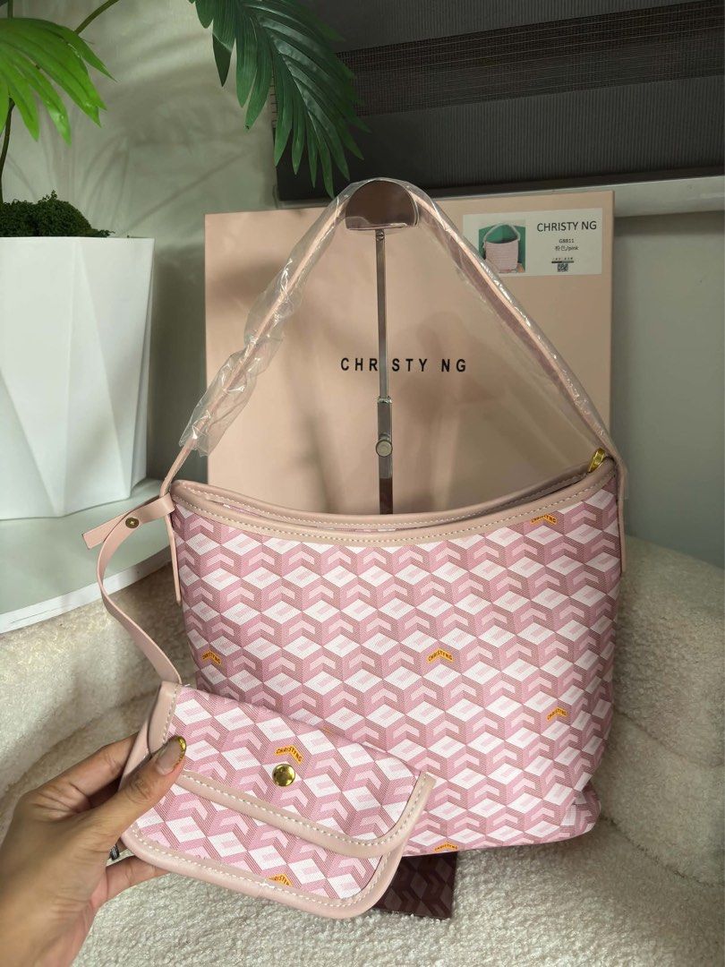 Christy Ng Hobo Bag (Category: Shoulder Bags) located in Taguig. Submitted by renzms (Listing ID 1467622398, Image 1). Description: • fresh from 🇻🇳 • with pouch, dust bag, & box • on hand & ready to ship • actual photos | what you see is what you exactly get! • shipping nationwide via tiktok co.