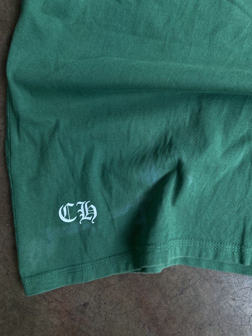 Chrome Heart-Green Tees (Category: Formal Shirts) located in General Santos City (Dadiangas). Submitted by streetwear.thrift.hunter (Listing ID 1467792236, Image 2). Description: .