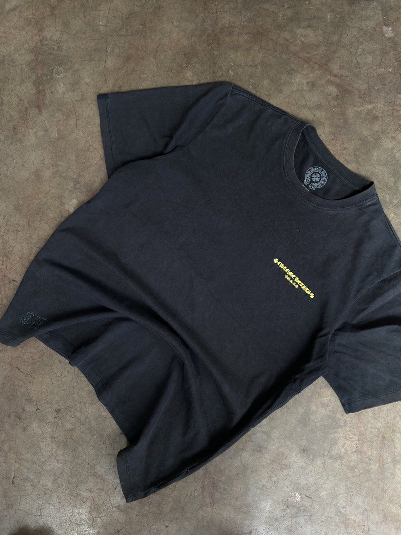 Chrome Hearts Yellow Scrip (Category: Formal Shirts) located in General Santos City (Dadiangas). Submitted by streetwear.thrift.hunter (Listing ID 1467788222, Image 2). Description: .