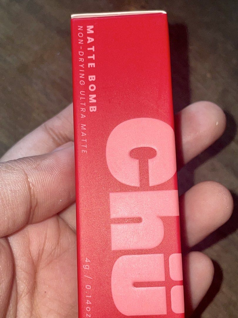 Chuchu Matte Bomb Lipstick Ruby Woo New EXP 2028 (Category: Makeup) located in Rizal. Submitted by massivedecluttering (Listing ID 1467644339, Image 1). Description: .