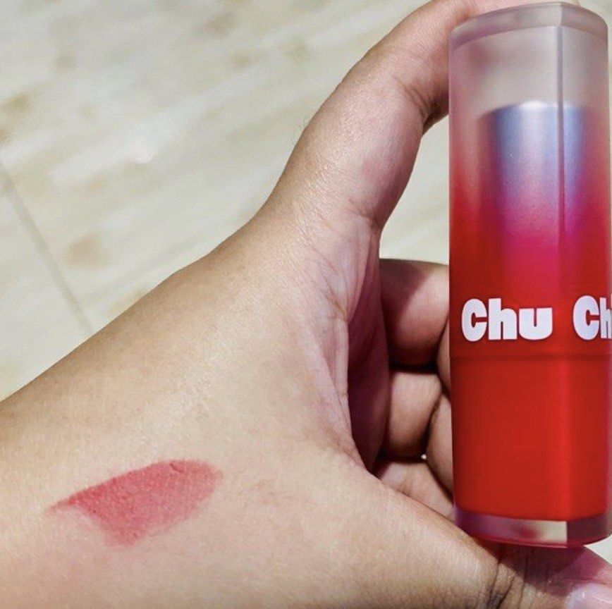 Chuchu Matte Bomb Lipstick Ruby Woo New EXP 2028 (Category: Makeup) located in Rizal. Submitted by massivedecluttering (Listing ID 1467644339, Image 2). Description: .
