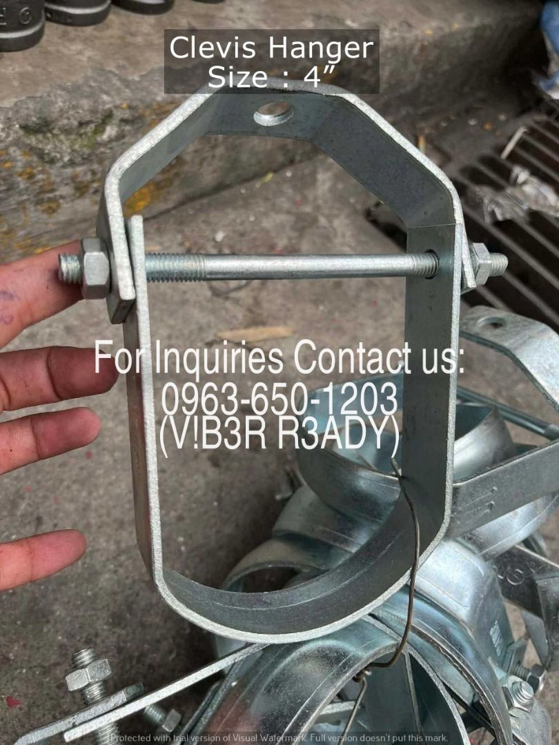 clevis hanger 4" (Category: Other Home Furniture) located in Manila. Submitted by ramoseliza33488 (Listing ID 1467692066, Image 2). Description: .