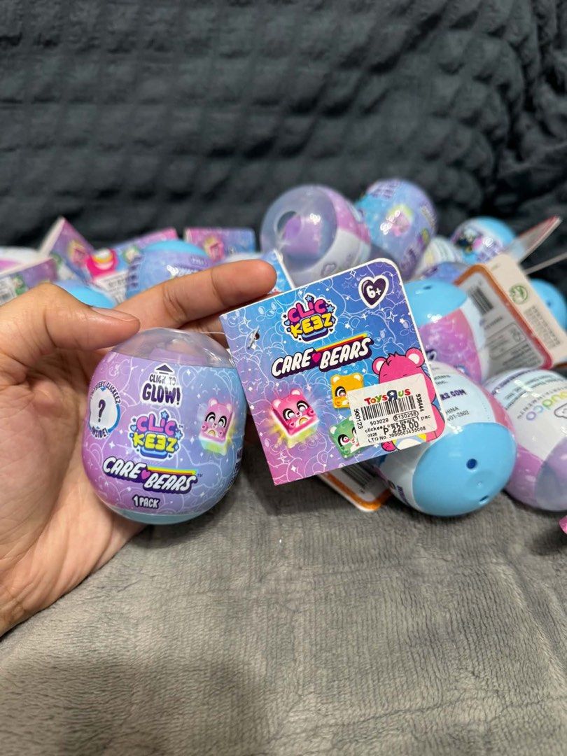 Clickeez Care Bears (Category: Kids Toys) located in Manila. Submitted by biancaeriz04 (Listing ID 1467762771, Image 1). Description: .
