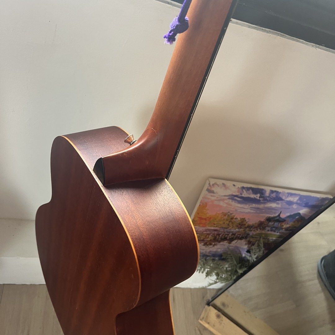 Clifton A Series Solid Spruce Top GS Mini Guitar (Category: Musical Instruments) located in Legazpi City. Submitted by hushedcry (Listing ID 1467689057, Image 3). Description: — authentic ! ⭐️ — rarely used, no flaws — comes with guitar bag — bought for php 7k — rfs: need funds for school :( can nego price 💌 mop: gcash or bank transfer only 📬 shipping via j&t express (sf c/o buyer) for inquiries, dont hesitate to send me a msg! 🩷 .