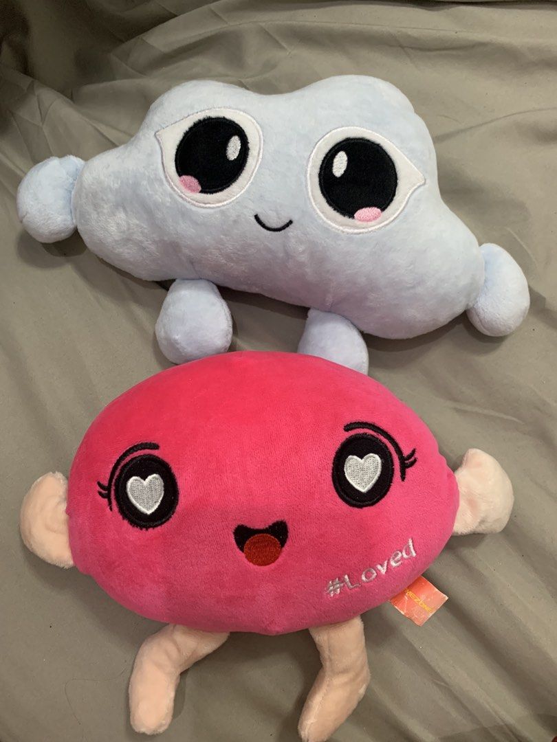 Cloud stuffed toys (Category: Plushies & Soft Toys) located in Caloocan City. Submitted by appleblossoms07 (Listing ID 1467732939, Image 2). Description: Set for 100 only Apps st pouch 3.