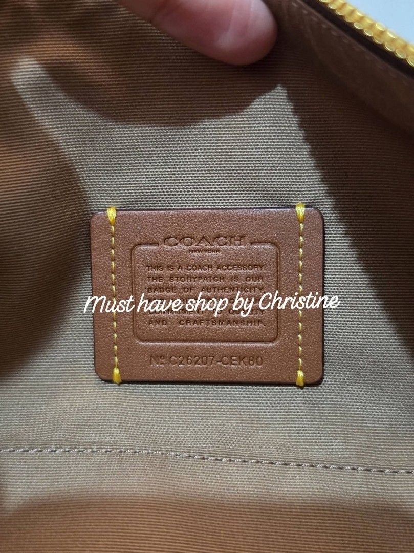 Coach Caitlin brown tan (Category: Shoulder Bags) located in Bauang. Submitted by chictine (Listing ID 1467773508, Image 3). Description: Coach Caitlin brown tan Brandnew and sealed 💯 Guaranteed original or moneyback if proven fake Source from US ❌If in doubt don't buy‼️ ✅Open for lay-away ✅ please check my page for proof of transactions Must have shop by Christine 🚚Courier: Jnt/Lbc 📍Location: Bauang, La Union Open for meet-up around la union.