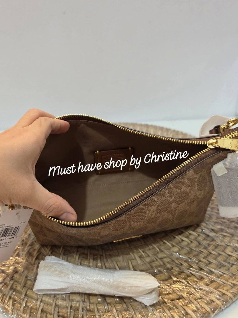 Coach Caitlin brown tan (Category: Shoulder Bags) located in Bauang. Submitted by chictine (Listing ID 1467773508, Image 2). Description: Coach Caitlin brown tan Brandnew and sealed 💯 Guaranteed original or moneyback if proven fake Source from US ❌If in doubt don't buy‼️ ✅Open for lay-away ✅ please check my page for proof of transactions Must have shop by Christine 🚚Courier: Jnt/Lbc 📍Location: Bauang, La Union Open for meet-up around la union.
