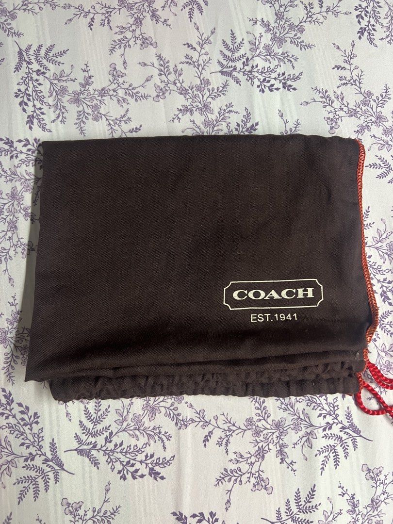 Coach Dust Bag (Category: Luxury Accessories) located in Makati City. Submitted by heyitscesss (Listing ID 1467757242, Image 1). Description: last price posted cch large dust bag.