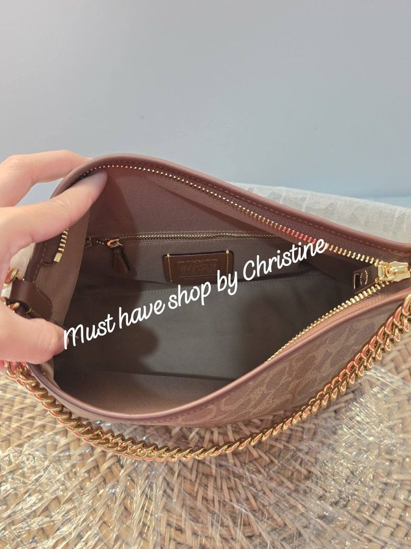 Coach Laurel new version brown tan (Category: Sling Bags) located in Bauang. Submitted by chictine (Listing ID 1467775753, Image 3). Description: Coach Laurel new version brown tan Brandnew and sealed 💯 Guaranteed original or moneyback if proven fake Source from US ❌If in doubt don't buy‼️ ✅Open for lay-away ✅ please check my page for proof of transactions Must have shop by Christine 🚚Courier: Jnt/Lbc 📍Location: Bauang, La Union Open for meet-