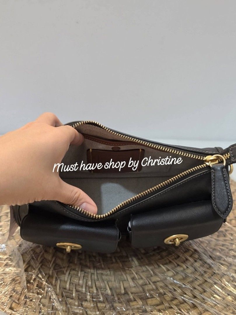 Coach twin turnlock waverly in black (Category: Shoulder Bags) located in Bauang. Submitted by chictine (Listing ID 1467772243, Image 3). Description: Coach twin turnlock waverly in black Brandnew and sealed 💯 Guaranteed original or moneyback if proven fake Source from US 🚚Courier: Jnt/Lbc 📍Location: Bauang, La Union Open for meet-up around la union.