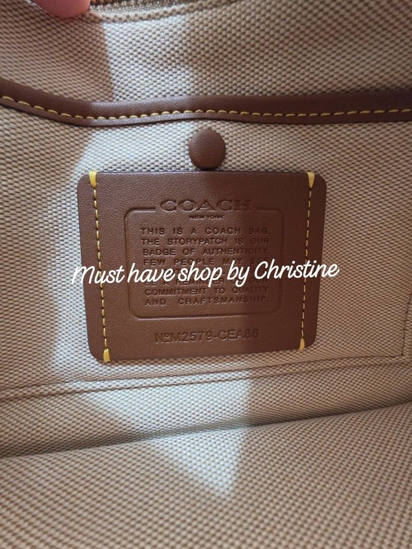 Coach twin turnlock waverly in suede (Category: Shoulder Bags) located in Bauang. Submitted by chictine (Listing ID 1467772625, Image 3). Description: Coach twin turnlock waverly in suede Brandnew and sealed 💯 Guaranteed original or moneyback if proven fake Source from US ❌If in doubt don't buy‼️ ✅Open for lay-away ✅ please check my page for proof of transactions Must have shop by Christine 🚚Courier: Jnt/Lbc 📍Location: Bauang, La Union Open fo