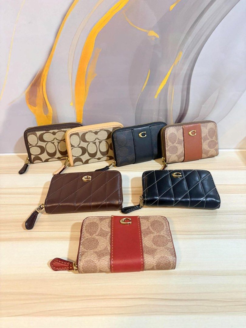 Coach Zip Around Card Case (Category: Wallets & Card holders) located in Rizal. Submitted by conielau (Listing ID 1467657307, Image 1). Description: Brand new 💯 original.