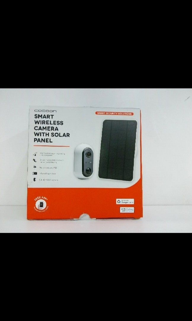 Cocoon Smart Wireless Security Camera with Solar Panel ☀️📹 (Category: Security Systems & CCTV Cameras) located in Pasig City. Submitted by realistic28 (Listing ID 1467719525, Image 1). Description: Cocoon Smart Wireless Security Camera with Solar Panel ☀️📹 Bantay bahay kahit nasa labas ka! 🏠🔒 Cocoon Smart Wireless Camera with Solar Panel — perfect para sa bahay, gate, garahe, tindahan, o bakuran. ✅ Wireless camera – walang kailangang video ca