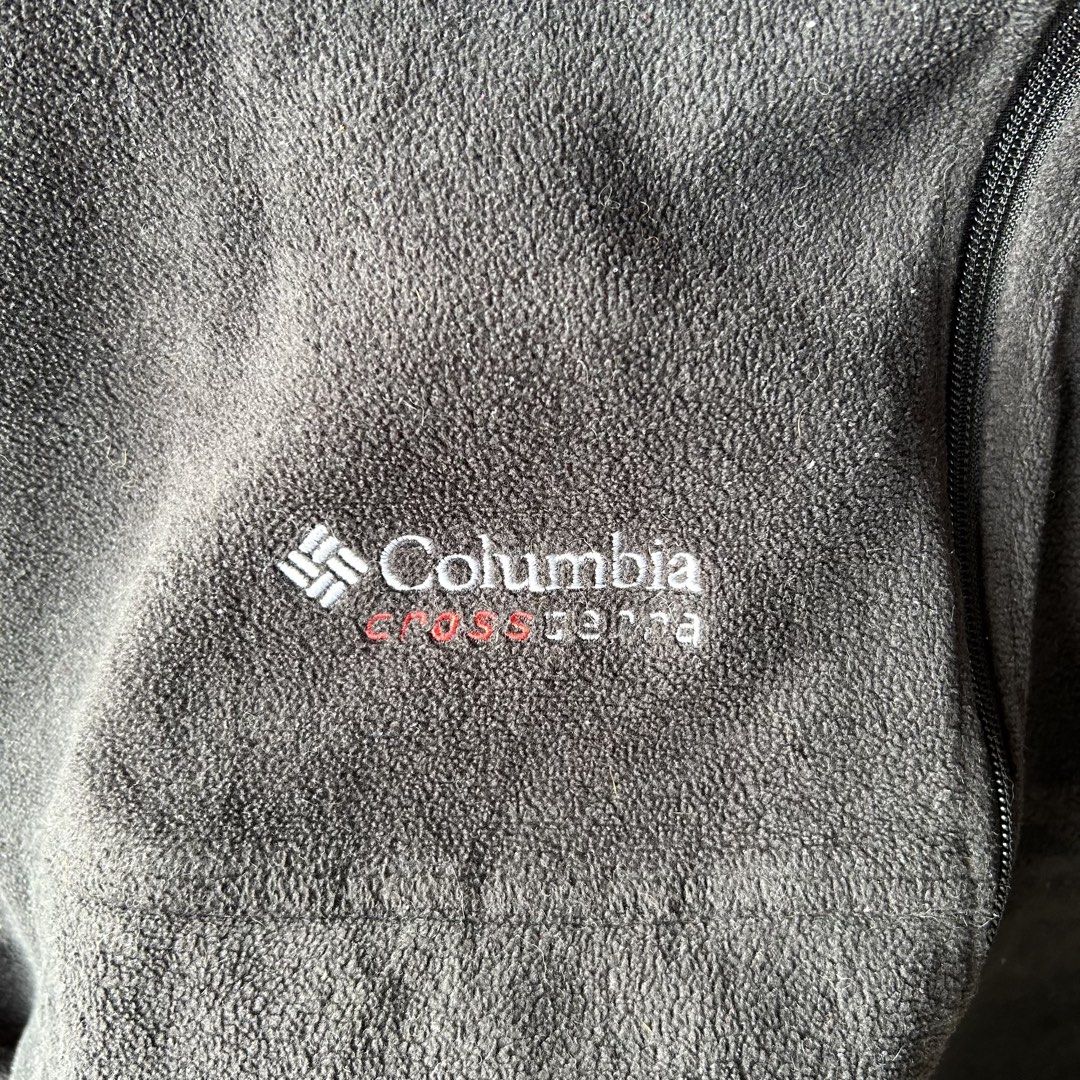 Columbia Black Full Zip Fleece Jacket (Category: Coats, Jackets and Outerwear) located in Dagupan City. Submitted by macavex (Listing ID 1448113189, Image 2). Description: XL on tag 26” x 27.5”.