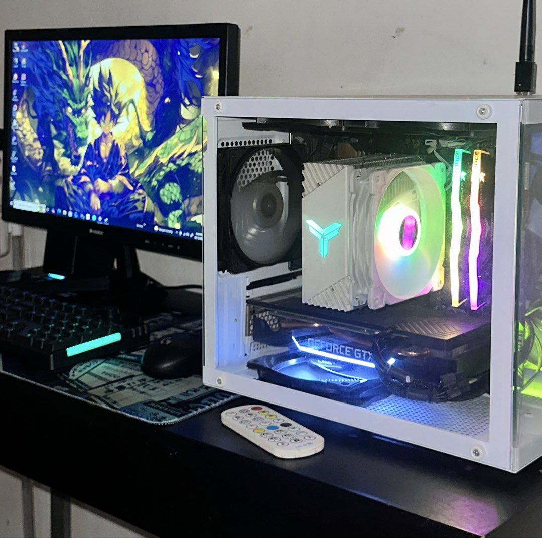 COMPLETE BUDGET FRIENDLY GAMING PC SETUP (PLUG & PLAY) (Category: Desktops) located in Quezon City. Submitted by jmvl_ (Listing ID 1467696263, Image 2). Description: Great performance for gaming (Valorant, GTA V / FiveM, Dota 2, CS2) and daily work/study setup! SPECS: • Processor: AMD Ryzen 5 2600 (6 Cores, 12 Threads) • Graphics Card: NVIDIA GeForce GTX 1660 Super 6GB • RAM: 16GB DDR4 RAM • Storage: 128GB Ramsta SSD (Fast Boot OS) + 1TB Seagate 