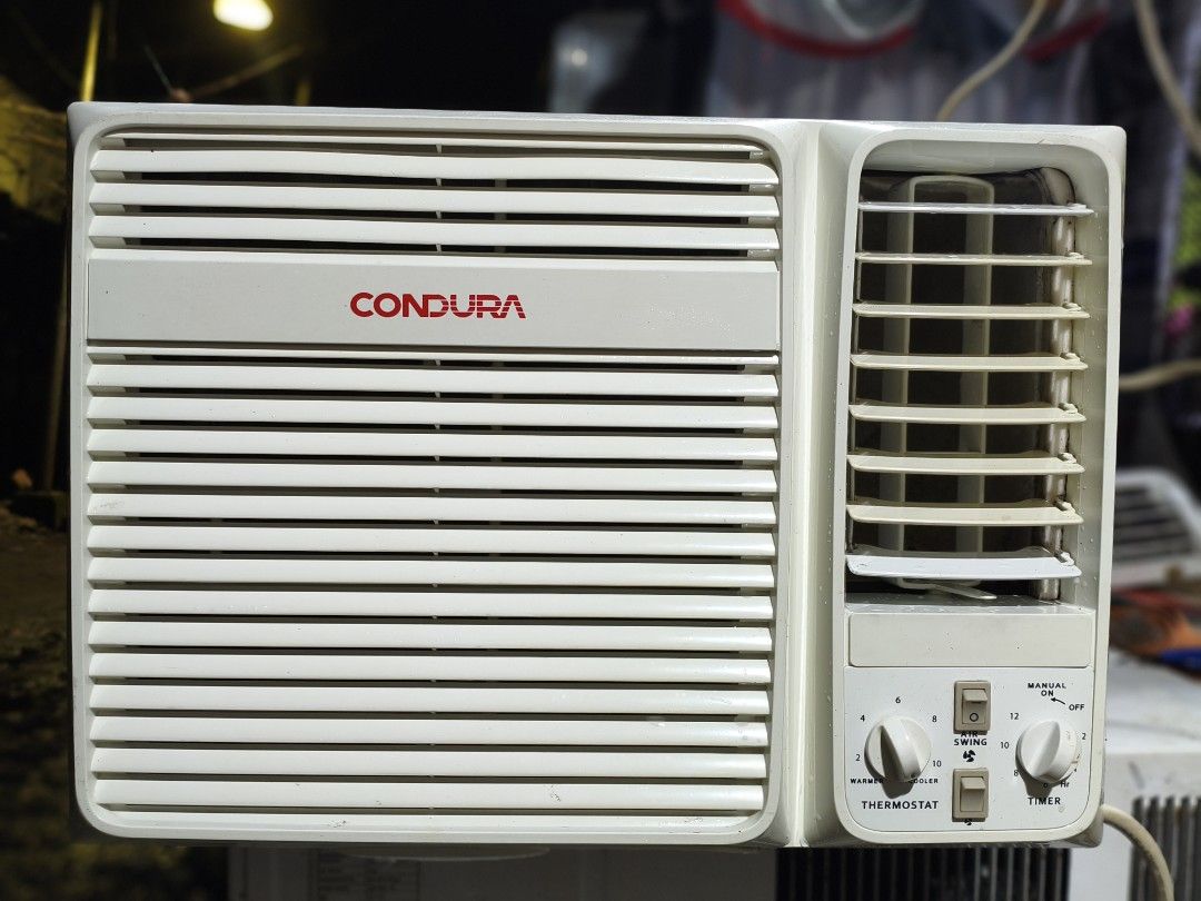 Condura 1hp manual non-issue malamig (Category: Air Conditioning and Heating) located in Manila. Submitted by aircon_secondhand (Listing ID 1467802646, Image 1). Description: For Sale: Condura 1HP Window Type Manual Specs: Brand: Condura 1HP Manual Basic Type: Manual control - Thermostat, Timer, Air Swing Condition: Used, working, malamig, no issue, no repair Inclusion: Unit only Location: Quezon City Price: 5,500 negotiable Delivery: Pick up or 