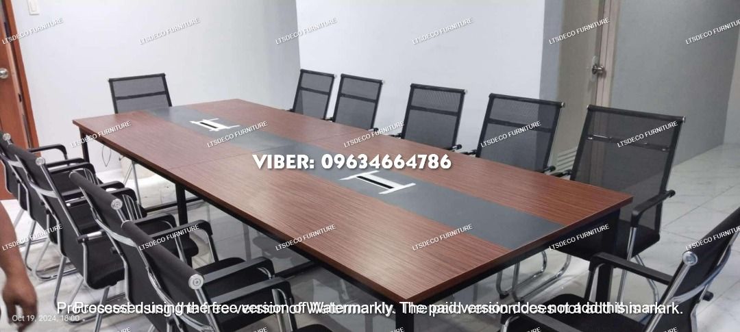 conference table laminated finish office partitions (Category: Office Furniture & Fixtures) located in Quezon City. Submitted by kaorie (Listing ID 1467675707, Image 3). Description: 👉Are you looking for WORKSTATION, MODULAR CUBICLES OFFICE PARTITION, and OFFICE FURNITURE SUPPLIER? LTSDECO Furniture, is direct supplier, manufacturer, and trusted provider of high quality, affordable and durable modular office divider partition, home and office fu