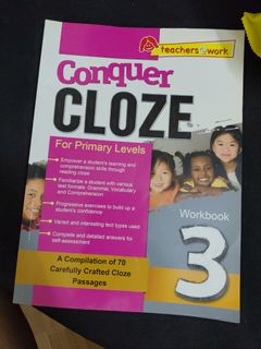 Conquer English Cloze Workbook 3 Primary Levels, Hobbies & Lifestyle ...