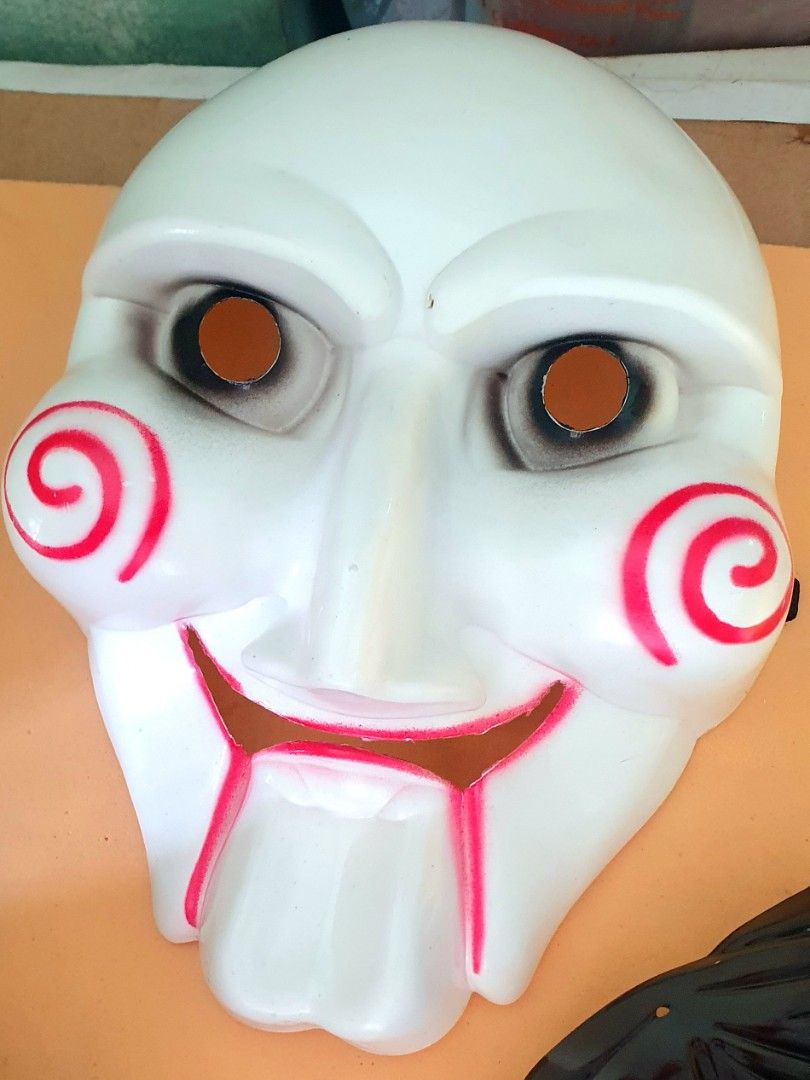 COSTUME Kids Mask (Category: Occasions & Party Supplies) located in Cainta. Submitted by origeetostore (Listing ID 1467630630, Image 2). Description: Kids Mask for Sale Coco - 250 Horror Mask - 250 Iron Man - 350 Note: Ironman mask with signs of usage (scratches and faded paint. please check the photo uploaded. location: Greenland Cainta Rizal Buyer will handle booking, delivery fee and shipping fee.