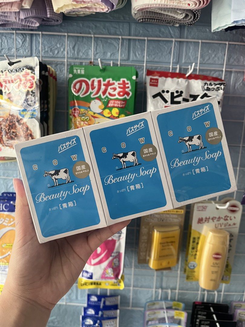 Cow Beauty Soap Blue Box Bath Size (Category: Bath) located in Cabanatuan. Submitted by nihonmart.ph (Listing ID 1467764275, Image 1). Description: Onhand and ready to shop.