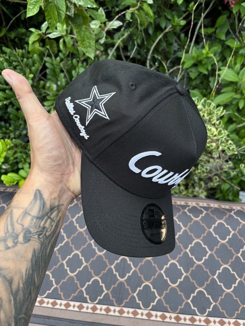 Cowboys aframe new era (Category: Activewear) located in Muntinlupa City. Submitted by mioky01 (Listing ID 1467785477, Image 3). Description: Brandnew Legit / original / authentic On hand / ready to ship ✈️ Money back guarantee if proven fake 🙌 Fb page : 212 Muntinlupa 📩.