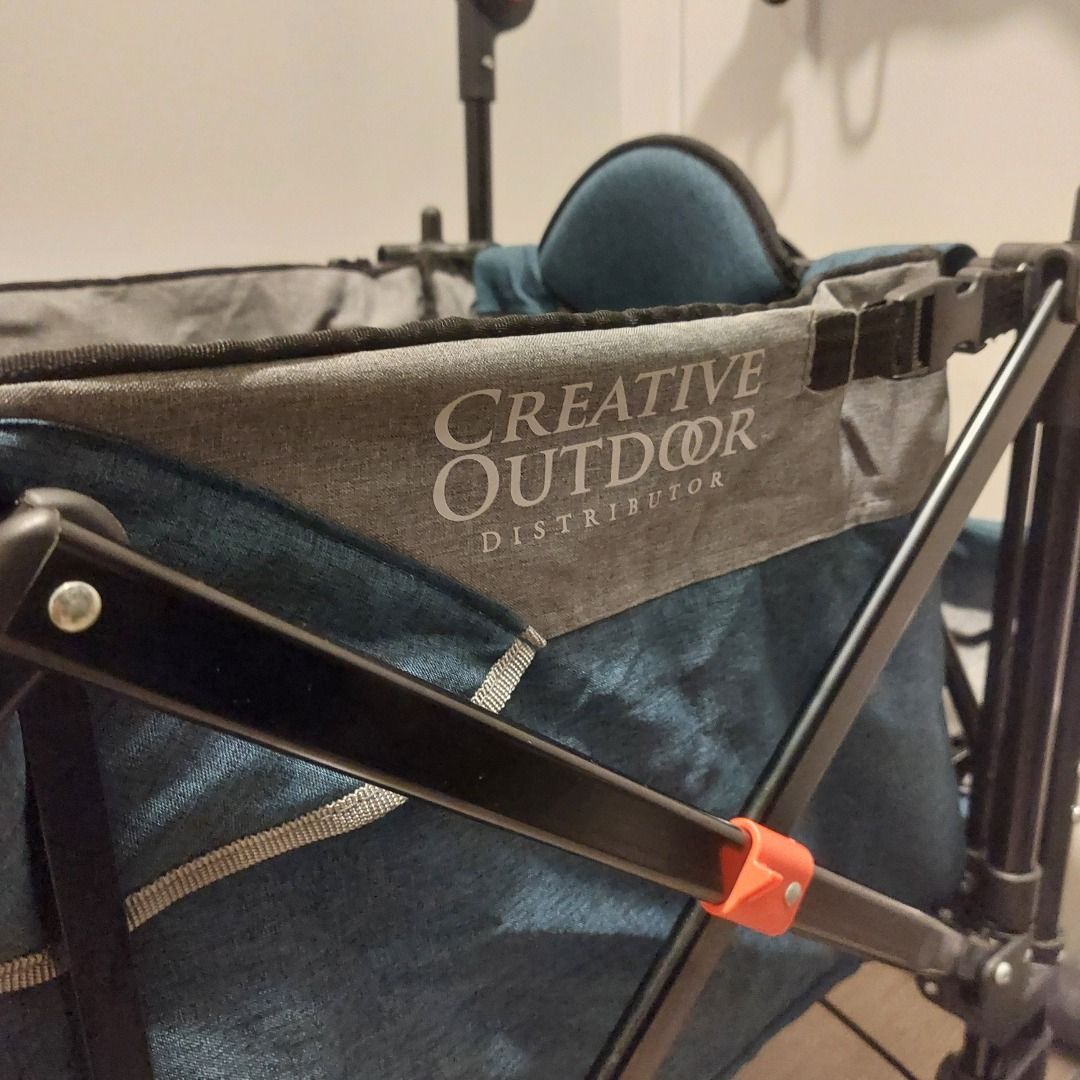 Creative Wagons Platinum Series - Color Teal (Category: Strollers) located in Cavite. Submitted by msgs_2827 (Listing ID 1467700198, Image 3). Description: Creative Wagon Platinum Series - color Teal Condition: lightly used and in very good condition. RFS: My son has outgrown this stroller. We dont use it anymore Some features: • suspension springs for comfortable, plush ride • locking foot-activated brakes on all four wheels • two 5-point child 