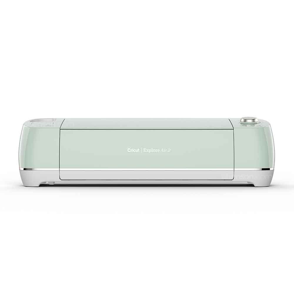 Cricut Explore Air 2 Mint Cutting Machine (Category: Craft Supplies & Tools) located in Makati City. Submitted by cygiant (Listing ID 1467660148, Image 1). Description: - Item: Mint Green Cricut Explore Air 2 Cutting Machine - Condition: Powers on and works great, clean inside and out inclusions: - 3pcs fine point blade - 20pcs extra blades - 1pc Foil Transfer blade (3tips) (unused) - 5 pcs 12x12 assorted Mat (3 mats unused) - Welcome Book - USB 