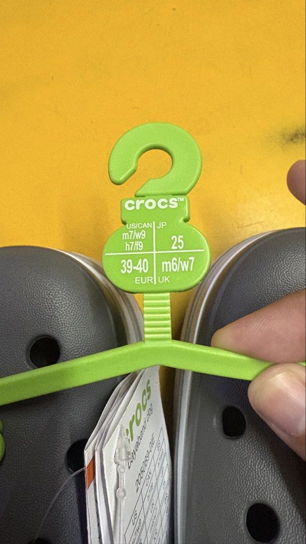 Crocs Bayaband Clog in Slate Grey Mutli (Category: Slippers & Slides) located in Manila. Submitted by cjroxas_ (Listing ID 1467607714, Image 3). Description: Size M7/W9 Got it on sale 2,500 (SRP 3, 745) rfs: wrong size.