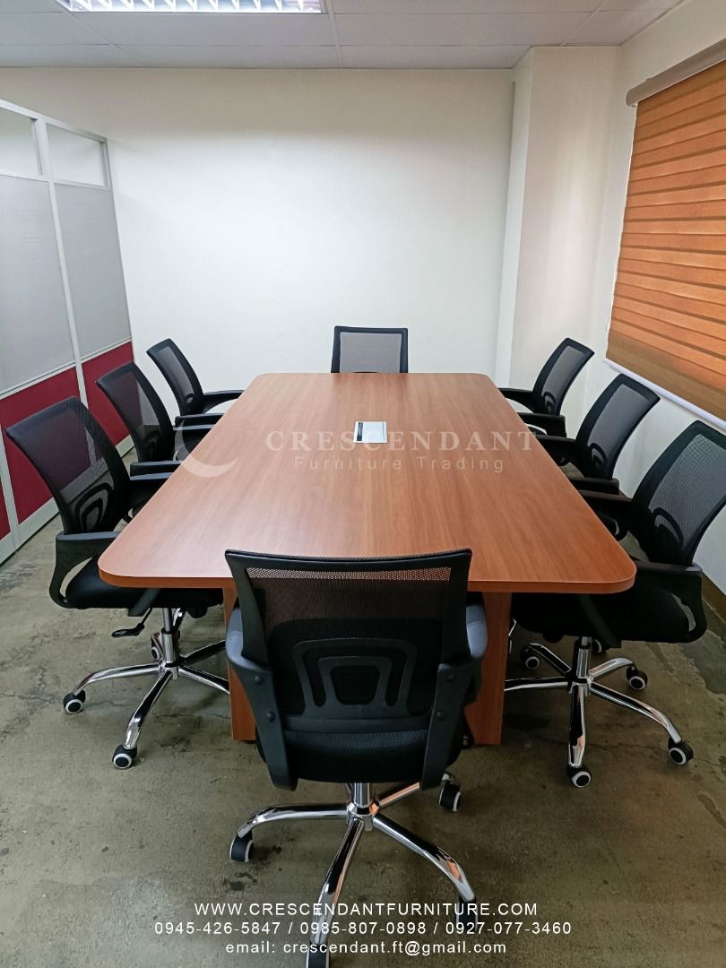 Custom Made Conference Table (Category: Office Furniture & Fixtures) located in Pasig City. Submitted by ynacftsal84263 (Listing ID 1467659738, Image 2). Description: GOOD QUALITY, BRAND NEW AND OFFERS BEST PRICE!!! FREE QUOTATION! FREE SITE VISIT & FREE ESTIMATE within Metro Manila or you can send us your measurement Price is For Posting Purposes Only Our Products: •Modular Office Partition •Office Cubicle / Workstation •Office Tables •Office Ch