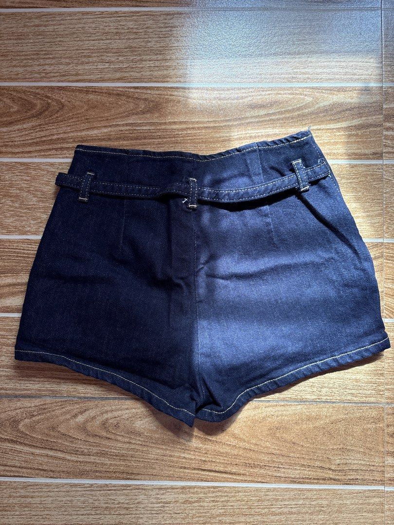 Dark denim skort (Category: Shorts) located in Manila. Submitted by _foryou (Listing ID 1467666600, Image 3). Description: dm for when worn! used only once.